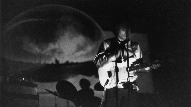 Syd Barrett playing guitar, 1967