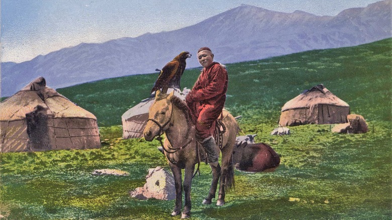 Kazakh person 1910-1914