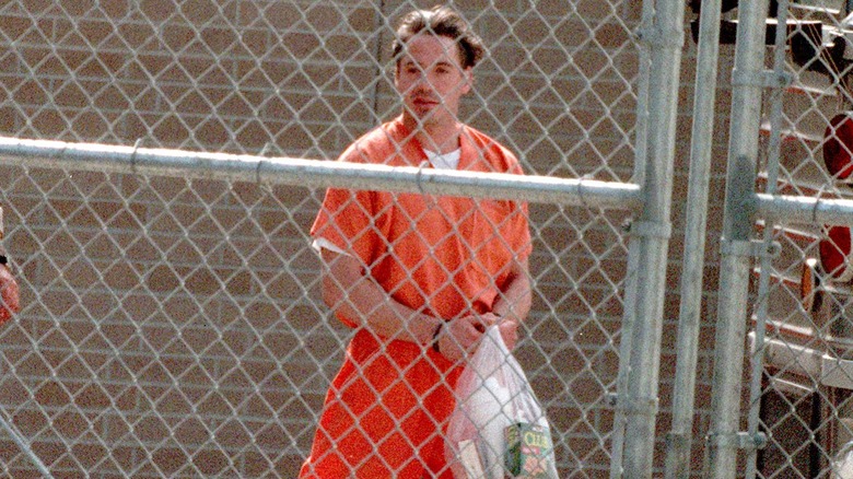 Downey en route to prison, 1999