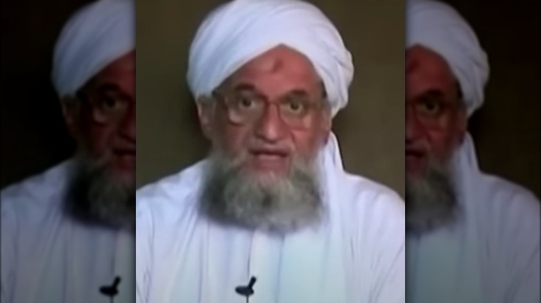 Ayman al-Zawahiri in televised broadcast