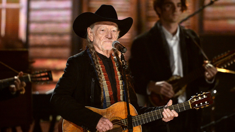 Willie Nelson at the Grammys
