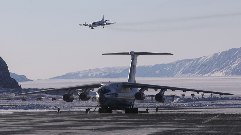 USAF aircraft at Thule Airbase, Greenland