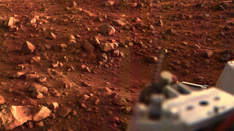 The scorched surface of Mars as seen by the NASA's Viking 1 lander