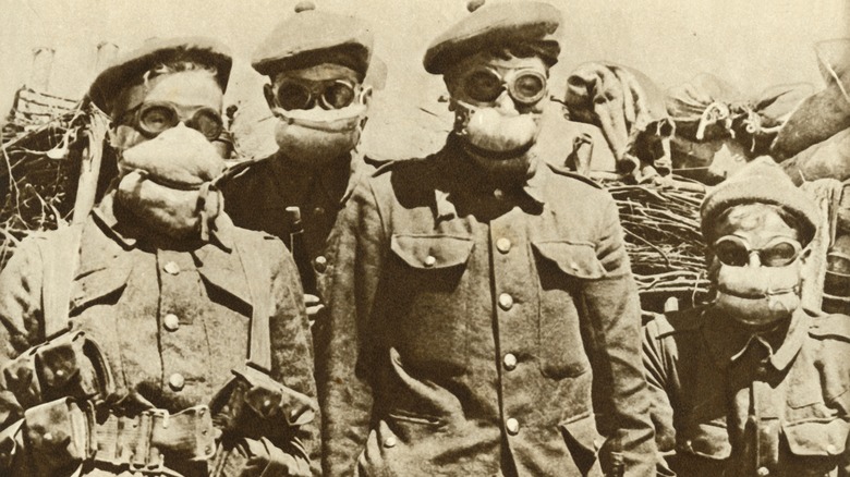 First World War gas masks