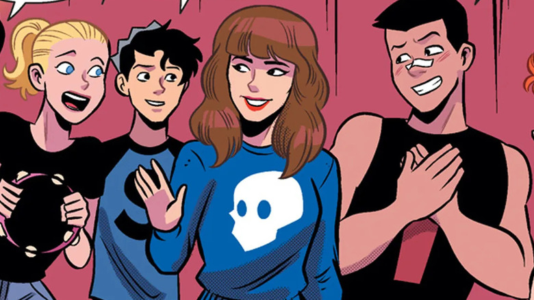 jenny lewis in jughead's time police comic
