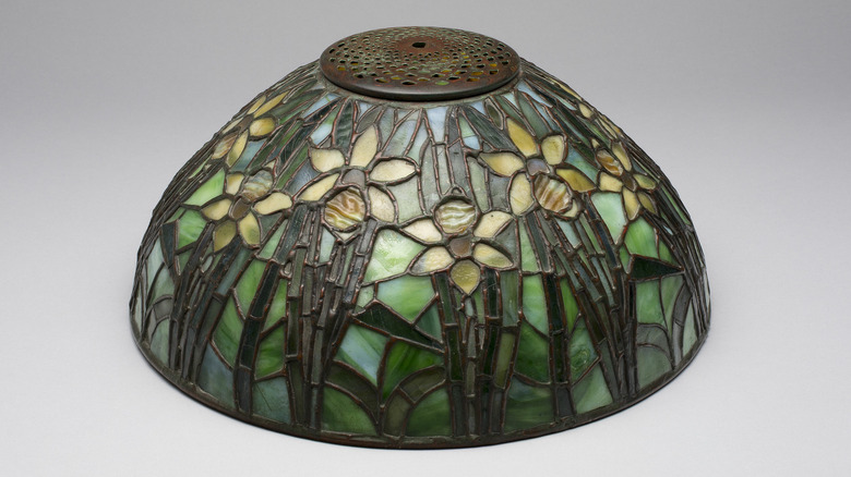 Antique tiffany lampshade 
