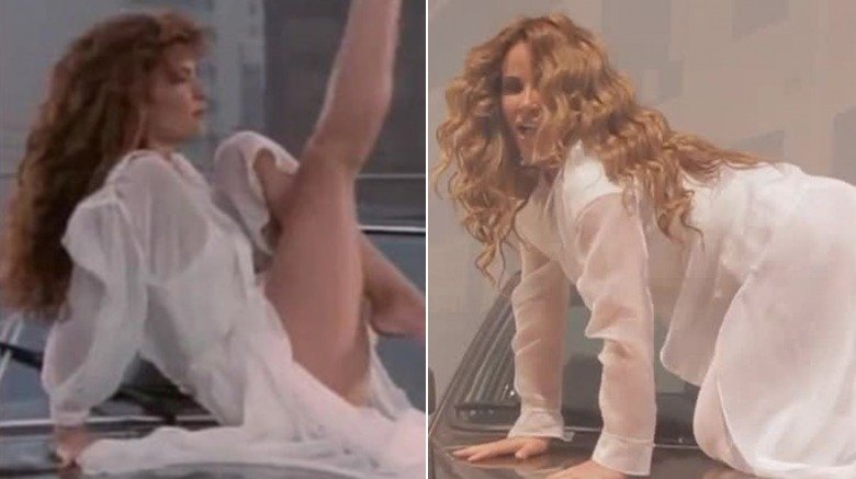 Tawny Kitaen in music video and FOD video