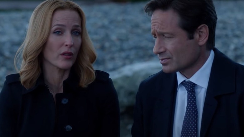 Dana Scully and Fox Mulder