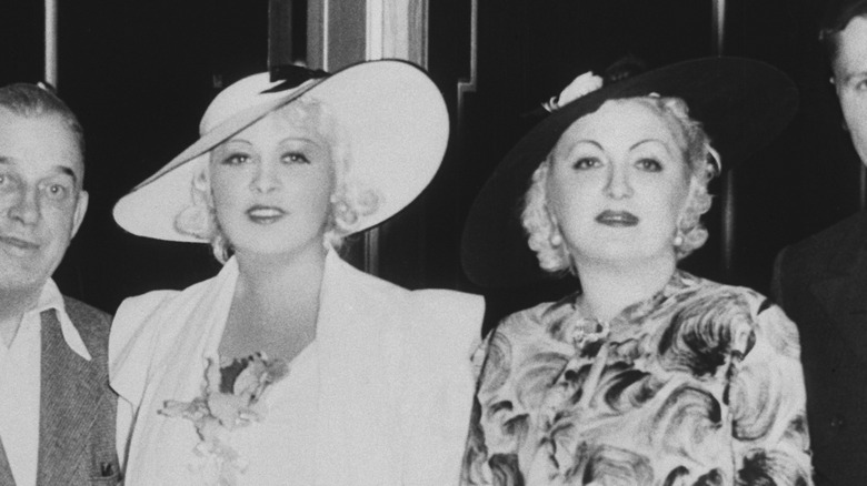 Mae West and her sister 