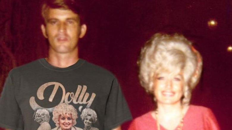 Carl Dean and Dolly Parton in an undated photo