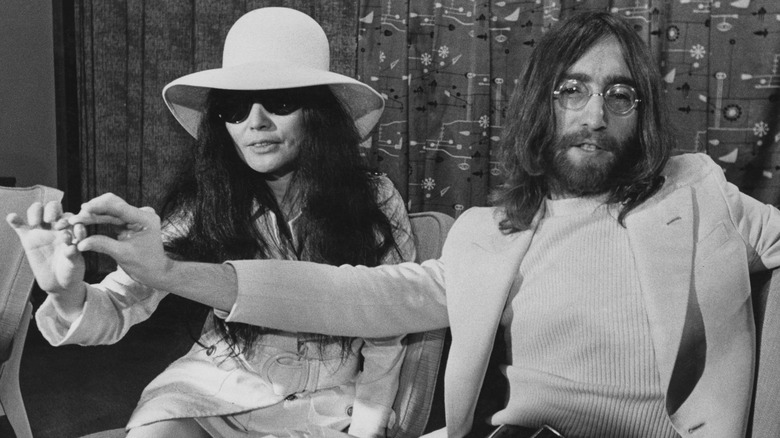 Yoko Ono and John Lennon, 1969