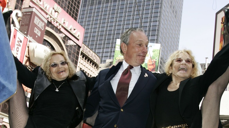 Michael Bloomberg at the street naming ceremony