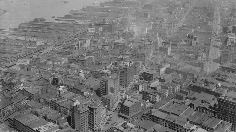 View of New York City, 1920s