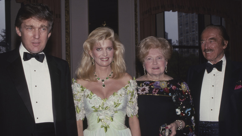 Donald, Ivana, Mary Anne, Fred Trump
