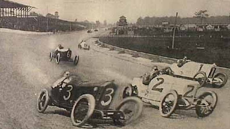 Front row of 1915 Indy 500