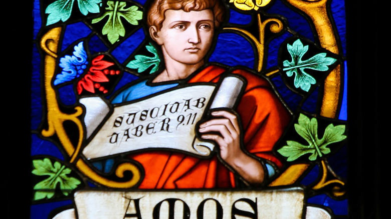 The prophet Amos