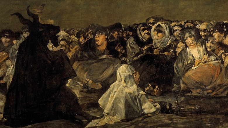 "Witches' Sabbath (The Great He-Goat)" by Francisco Goya