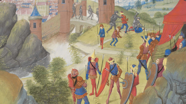 Painting of the Siege of Antioch