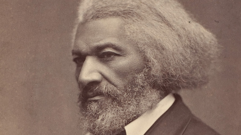 Frederick Douglass with gray hair