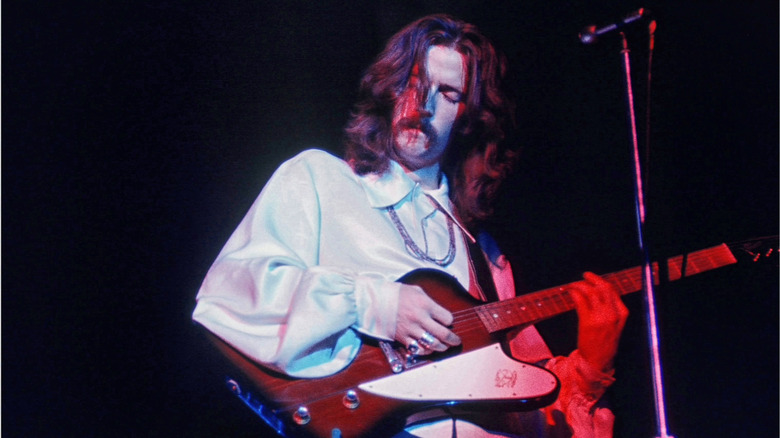 Eric Clapton playing guitar