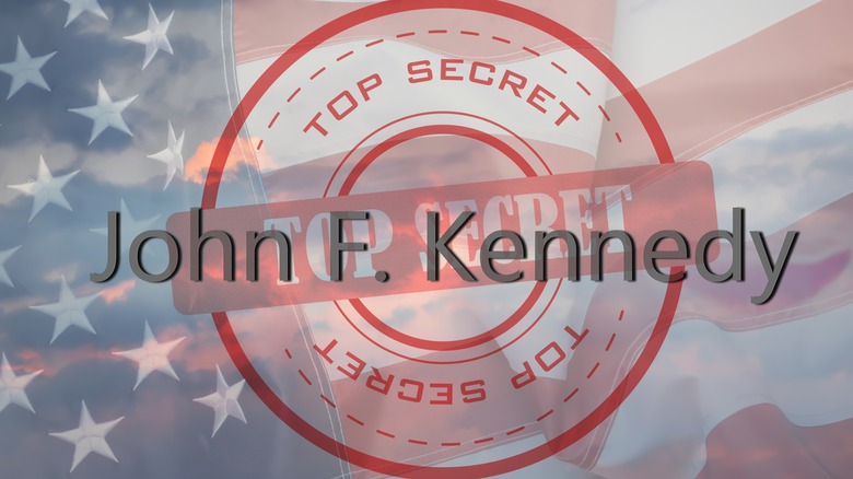 JFK top secret U.S. flag