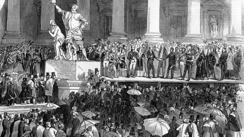 The inauguration of James K. Polk