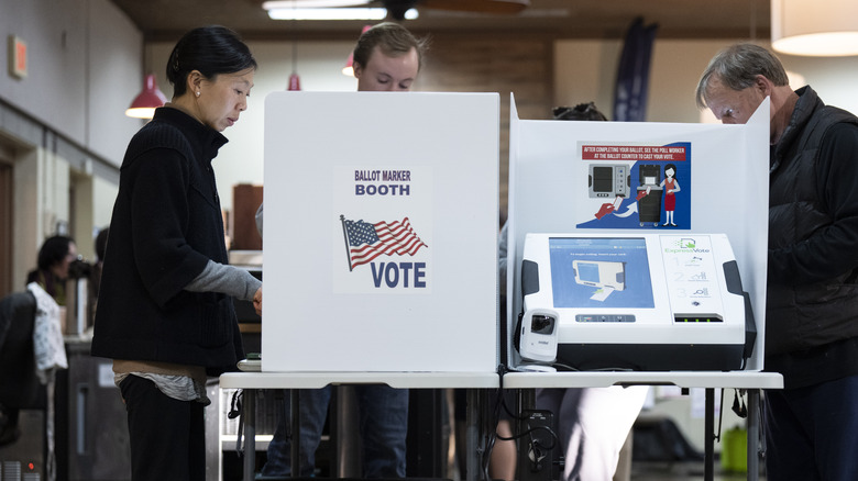Ohio voting booth