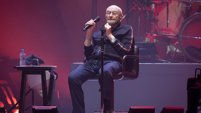 Phil Collins performing in 2022
