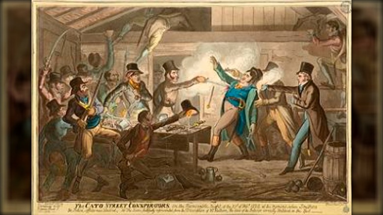 illustration The arrest of the Cato Street Conspirators