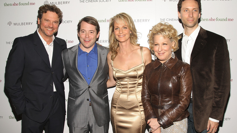 Helen Hunt and the cast of "Then She Found Me" at event