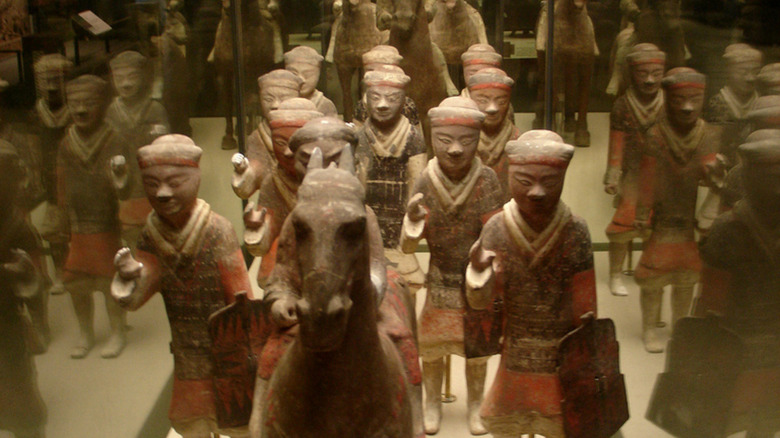 Statues Han dynasty soldiers