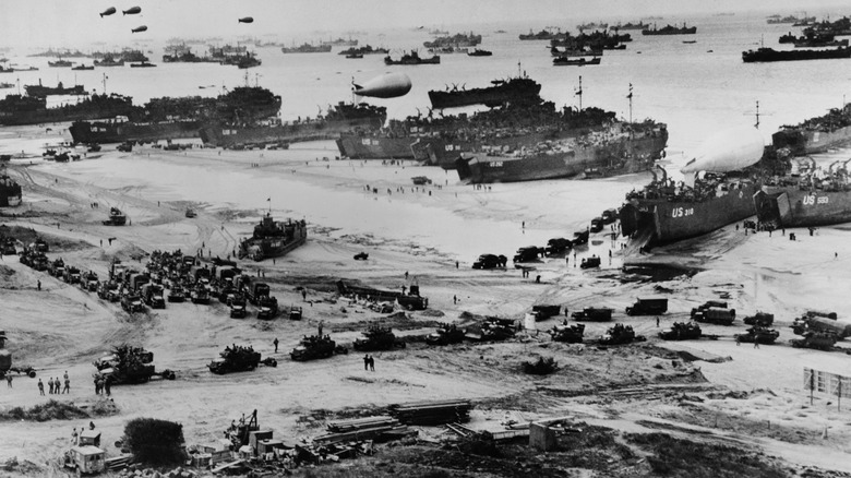 d-day invasion landing at normandy