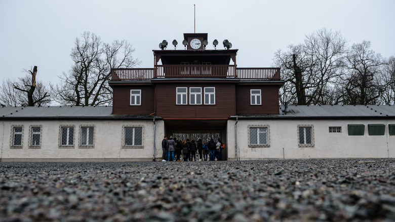 Entrance to Buchenwald concentration camp