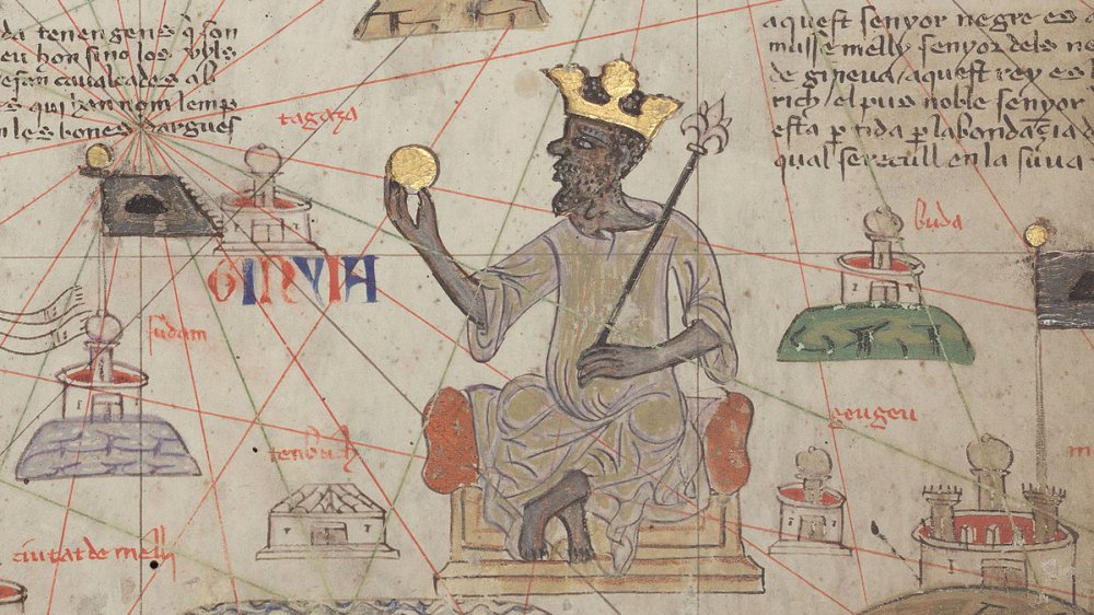 Catalan Atlas with Mansa Musa I