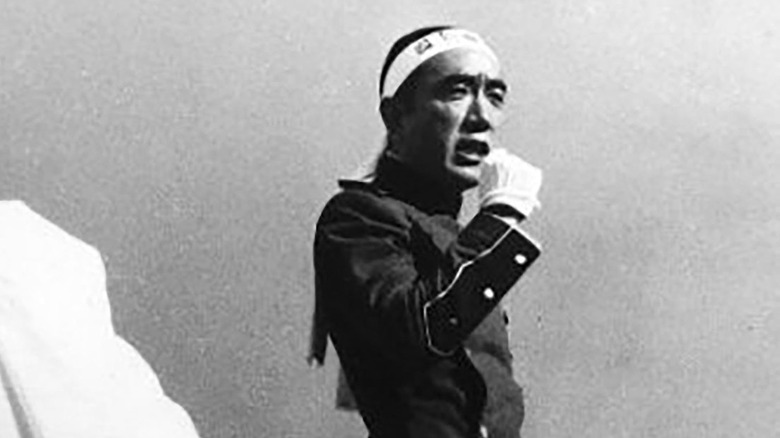 Yukio Mishima speech during coup