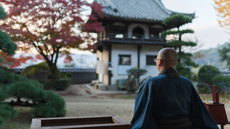 Zen monk