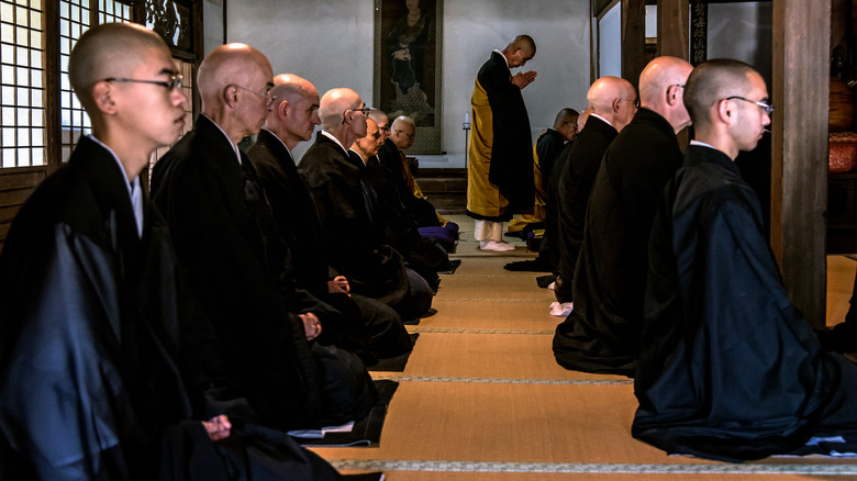 Zen monks